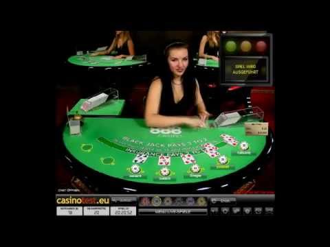 Live Dealer Blackjack 888 Xtra Video