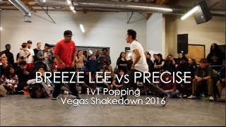Breeze Lee vs Precise – Vegas Shakedown 2016 Popping Finals