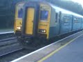 150208 -Departs Ferryside with a 2-tone horn!