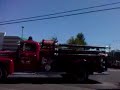 Firefighter Ralph P. Arabie being laid to rest