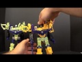 Click here to watch this video T2RX6 Reviews: Junion Blacksmith JB-07 Power of Destruction g1 Devastator Upgrade Set