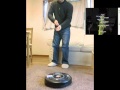 Roomba Robot Stofzuiger controlled by Kinect (Hands free vacuum)
