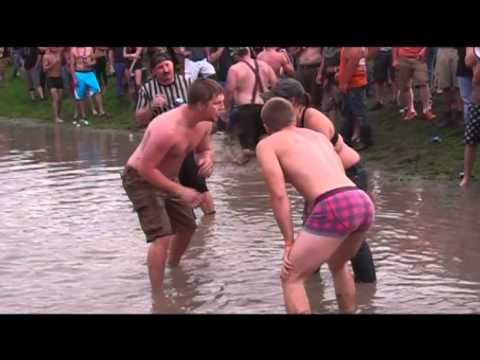 Mud Wrestling at SDX 14'