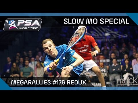 Squash: MegaRally #176 ReDux - Slow Mo Edition