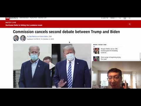 川大爷怒退场, 辩论取消!!! 神圣的美国总统辩论彻底沦为俩老头耍脾气的闹剧; 这还是上帝保佑的美国吗? 悲哉! 说说这个曾经年轻充满朝气, 如今却被一帮七八十岁的老头老太绑架的国家