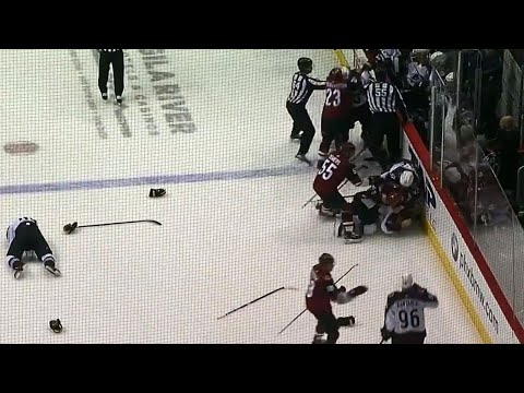 Video: Gotta See It: Rinaldo sucker punches Girard, brawl ensues