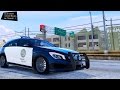 2016 Mercedes-Benz CLA 45 AMG Shooting Brake POLICE для GTA 5 видео 1