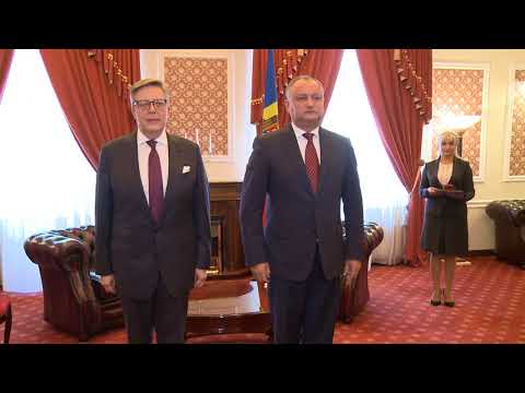 Igor Dodon a avut o întrevedere cu Pirkka Tapiola
