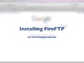 Installing and using Fireftp