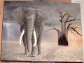 Elephant & Baobab Painting Elephant & Baobab Painting