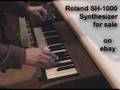 Roland SH-1000 Synthesizer