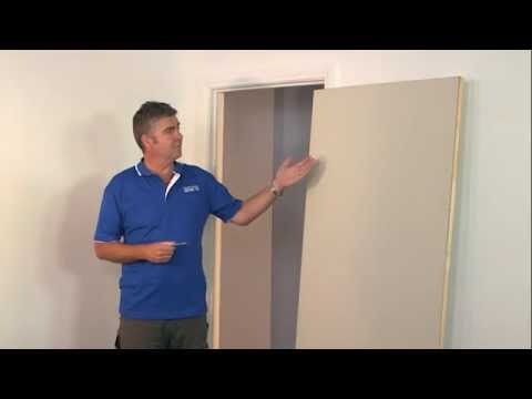 how to hang a door au