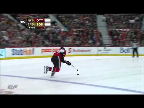 Kaspars Daugavins unorthodox shootout attempt 3/11/13