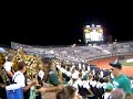 UNT band doing the wave UNT band doing the wave