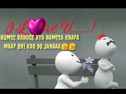 Humse rahoge kya hamesa khafa cut sorry status for Whatsapp