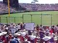 '08 8/15 塾高対浦添商 3回表『三色旗の下に』 甲子園第４回戦
