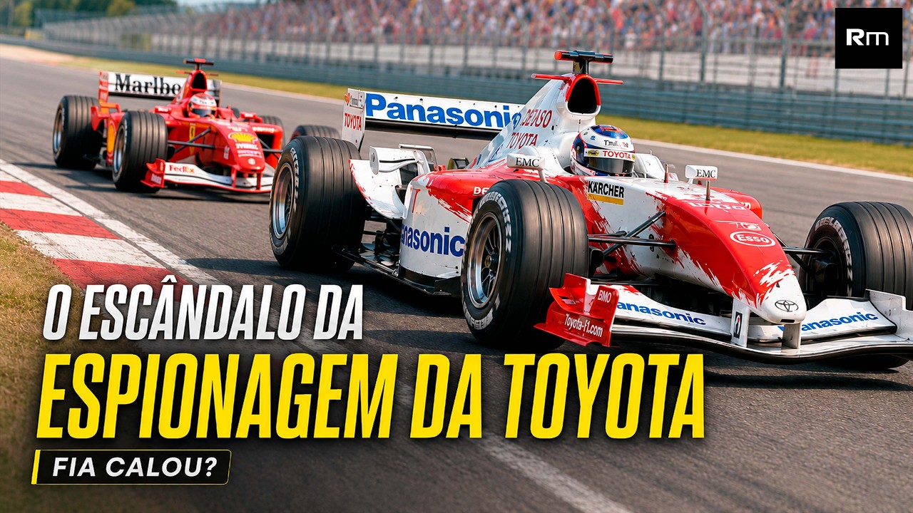 O Escândalo que a F1 "ESQUECEU": A Espionagem da Toyota contra a Ferrari