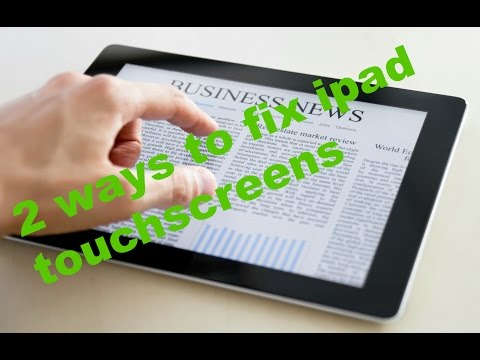 how to fix touch screen