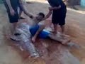 Comédia JJ Tomando banho de mangueira
