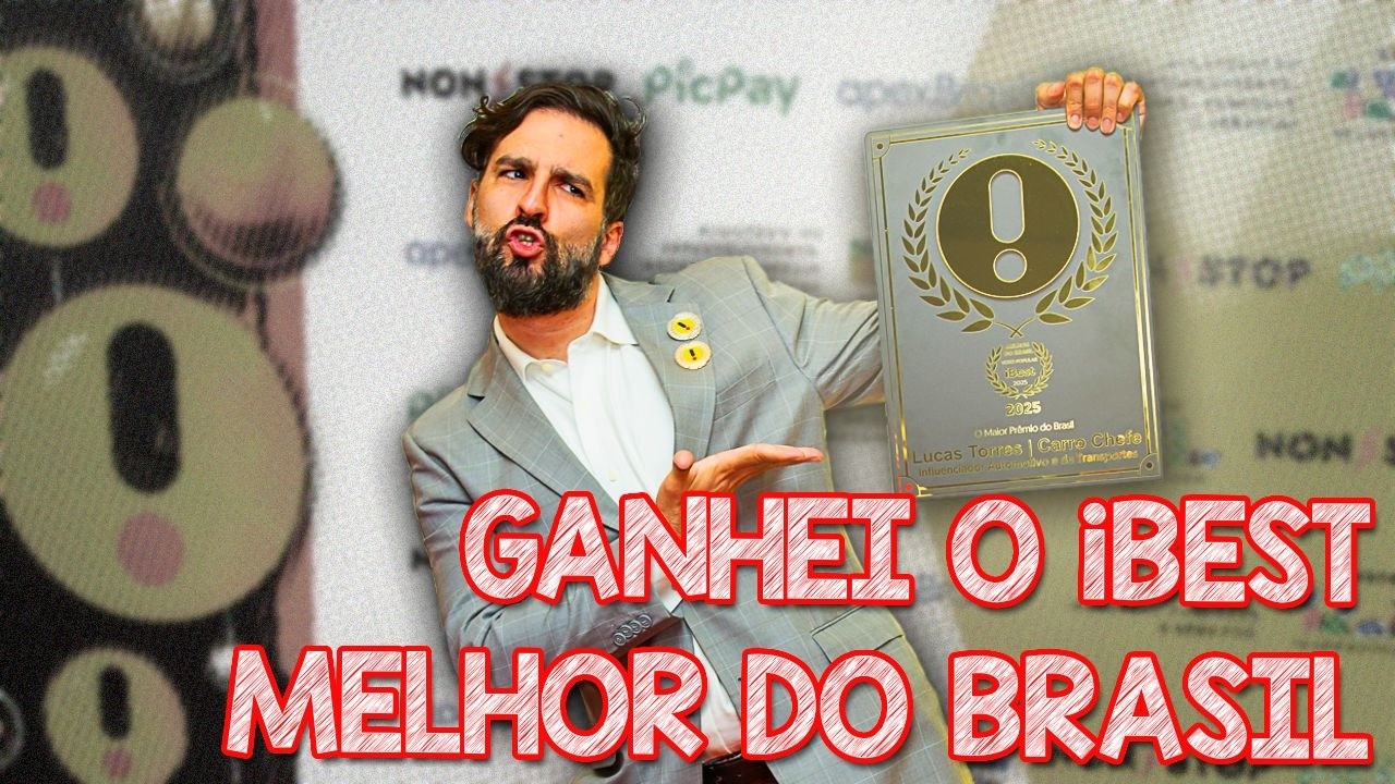 GANHEI O IBEST! CARRO CHEFE GANHOU MELHOR DO BRASIL