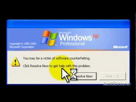 how to remove wga windows xp