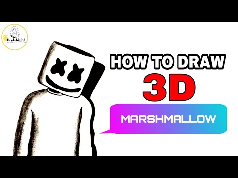 video-linktoworks-HOW TO DRAW MARSHMALLOW - YouTube
