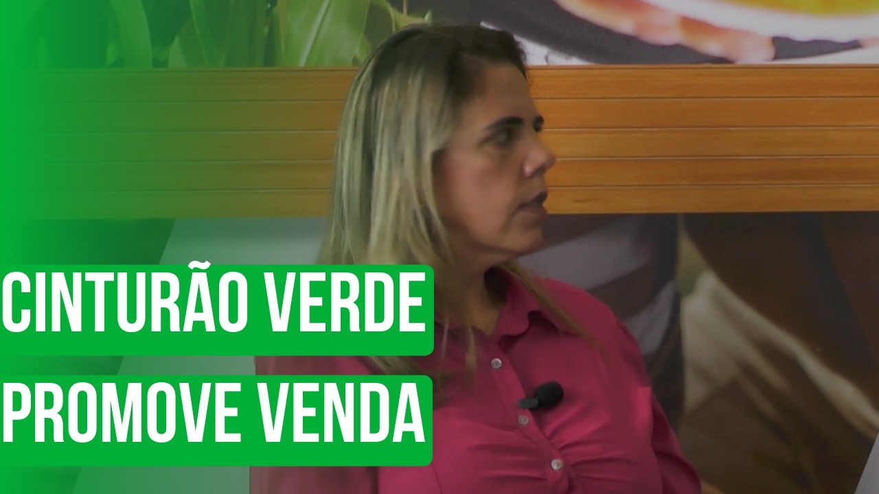 Cinturão Verde promove venda