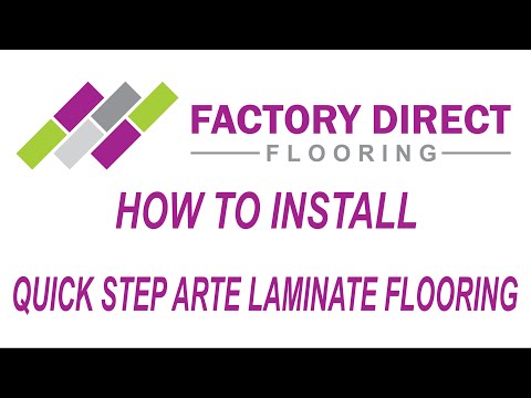 how to fit laminate tile effect flooring