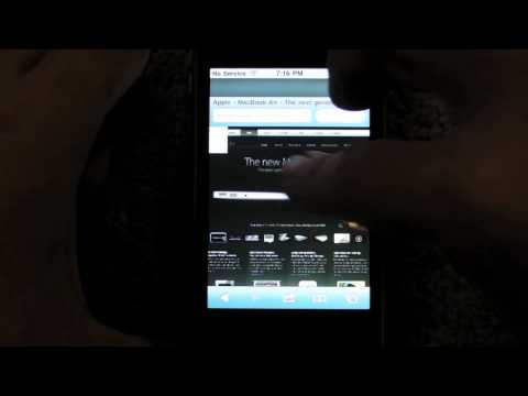 iOS4.2 op een iPhone 3G
