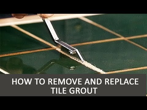 how to remove old grout