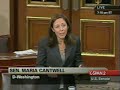 Damn - it takes a Jr female Senator from the state of WA to speak the truth in the Senate - CONGRATS!October 1, 2008Senate VoteTARP - BailoutNote - live streaming - audio/clips not always synchronized - it is what it is!  Suck it up - America is Bankrupt!Thank you Maria!202-224-3441509-946-8106