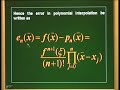 Lecture 12 - Cubic Spline Interpolation Lecture 12 - Cubic Spline Interpolation