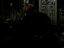 Finbar playing fiddle at Tig Coili