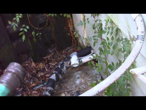 how to clear the a.c. drain line