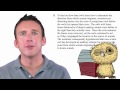 Blueprint LSAT Prep: LSAT instructor Matt Riley discusses barn owls in this LSAT question