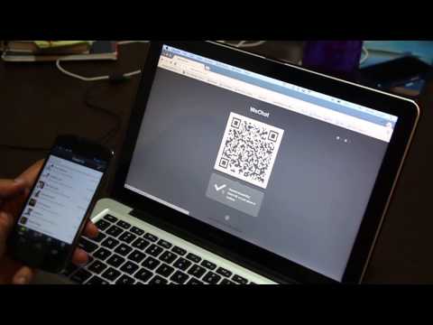 how to use qr code on laptop