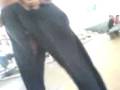 Calça rasgada