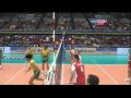 2 SET BRA 3X0 POL Copa de Campeones2009