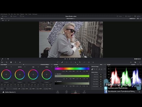 Color Grading in Davinci Resolve
