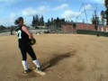 Softball Skills Video Kendra Vanek - Pitcher Mt. View CA