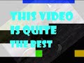 How Not To Vid