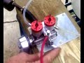 model taplin twin engine running