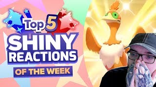 TOP 5 SHINY REACTIONS OF THE WEEK! TRIPLE SHINY! Pokemon Sword and Shield Shiny Montage! Episode 9 by aDrive
