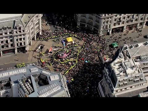 Großbritannien: Fast 600 Festnahmen bei Klimaproteste ...
