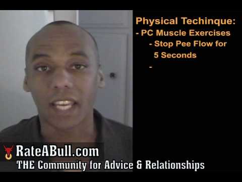 how to train pc muscle