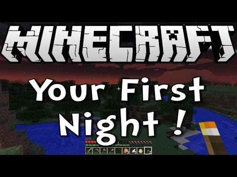 how to survive your first night in minecraft