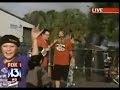 News Blooper Reporter Knocks Over A Kid On His Skateboard