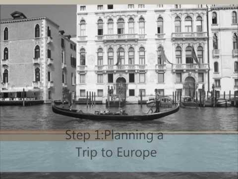 how to plan a trip to europe