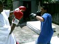 Danile and Kookie boxing Danile and Kookie boxing