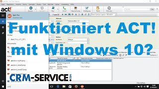 Funktioniert ACT! CRM mit Windows 10? - deutsch